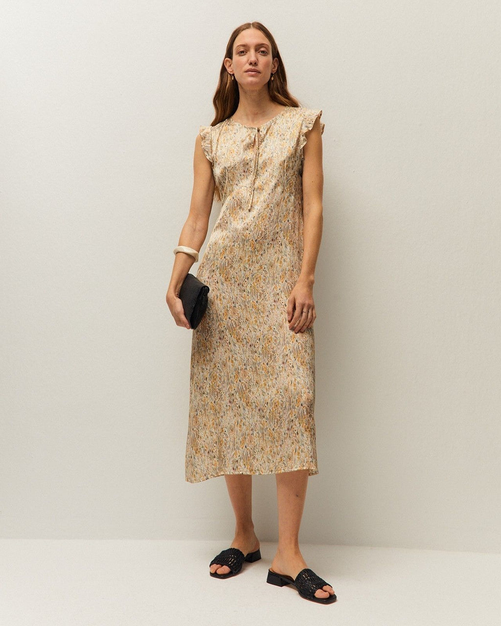 Vestido estampado floral