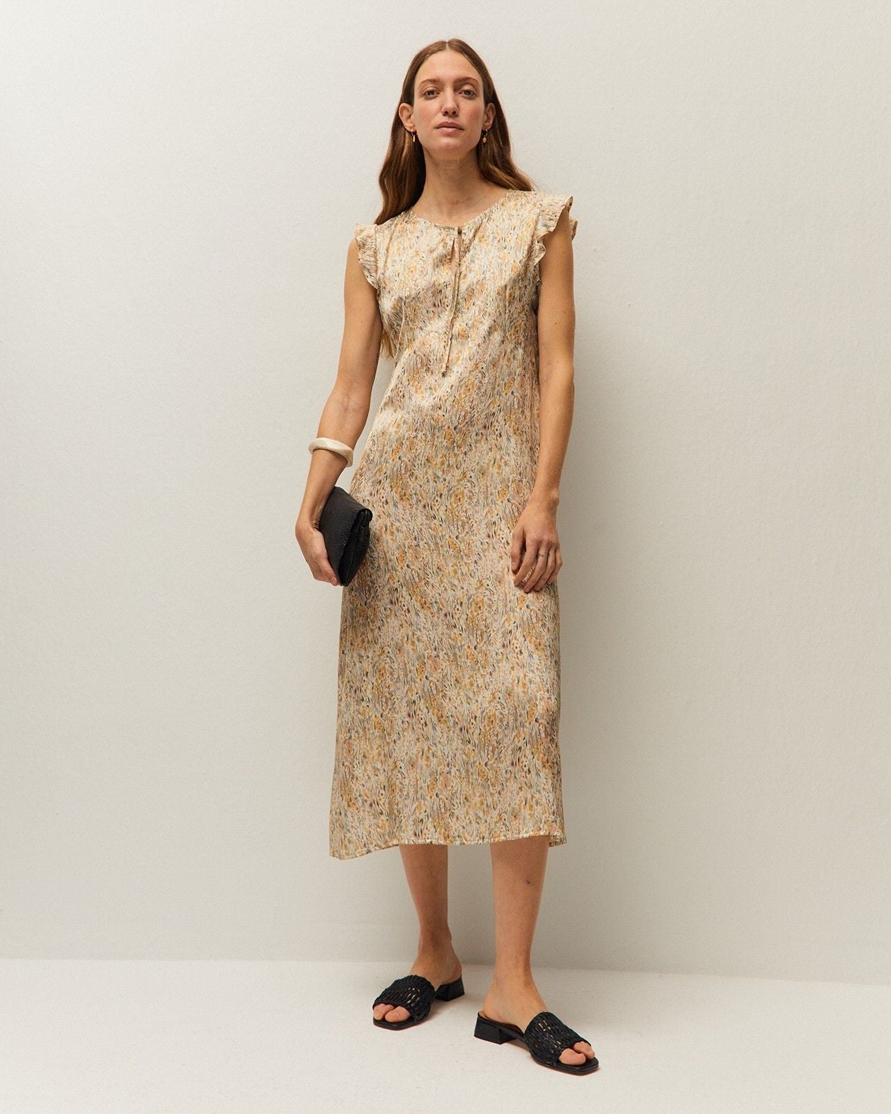 Vestido estampado floral