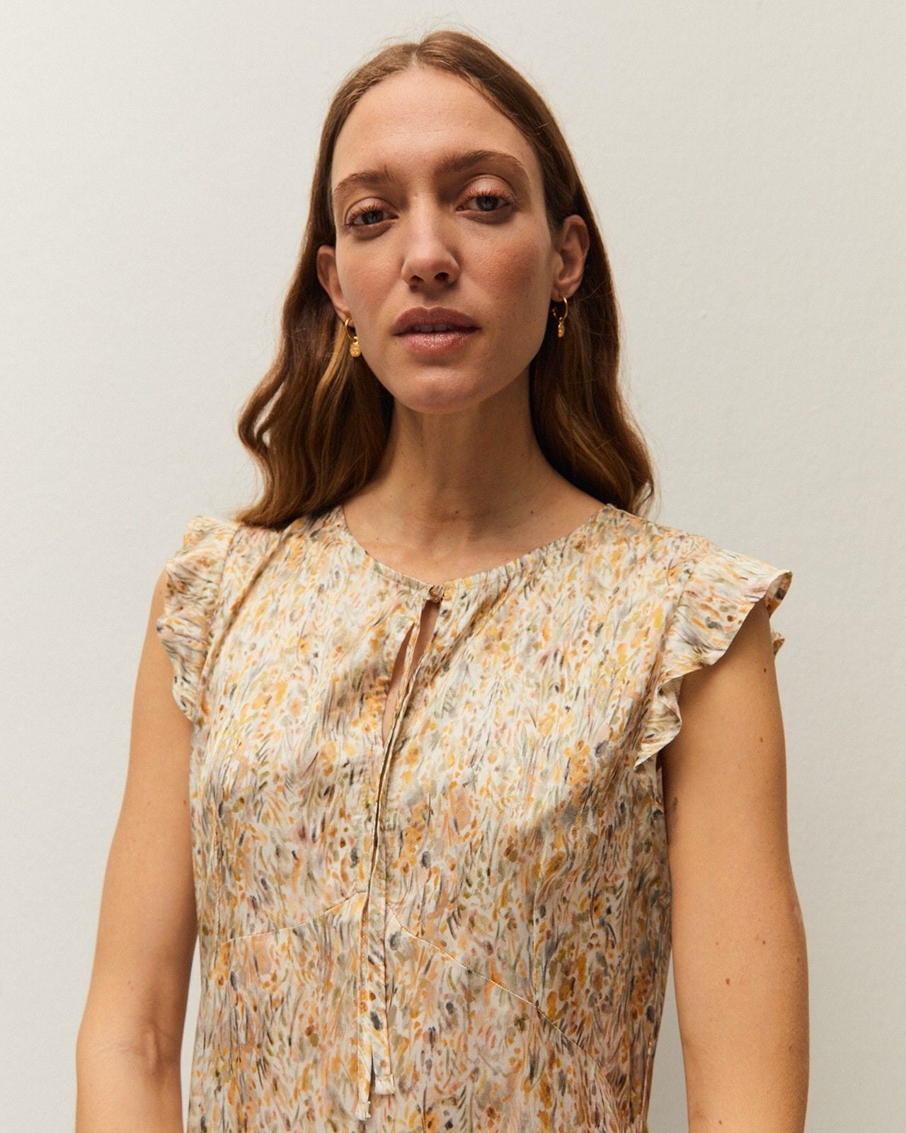 Vestido estampado floral