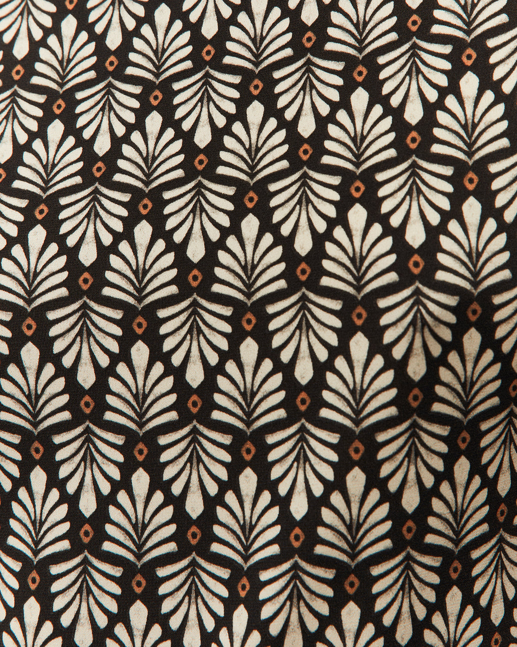 Vestido estampado frunces